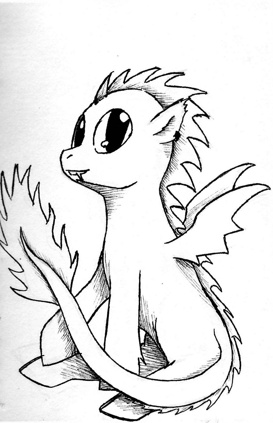 Chibi-esque dragon